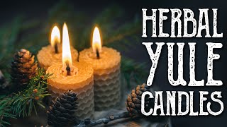 How to Make Magical Beeswax Candles for Yule, Holiday gift \u0026 DIY Craft, Magical Crafting, witchcraft