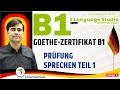 Goethe-Zertifikat B1 Prüfung Sprechen Teil 1  | Speaking Exam B1 | Learn German A1 A2 B1