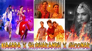 Nagada X Shubharambh X Ghoomar 🔥  | dance mashup | ADITYAeditz |