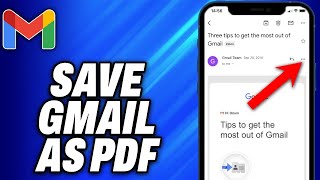 How to Save Gmail as PDF on iPhone - Easy Fix