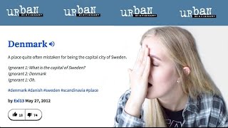 I react to Urban Dictionary | Denmark