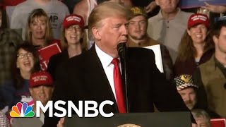 Donald Trump Ditches Unity Message, Blames Rivals For Political Toxicity | The 11th Hour | MSNBC