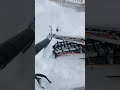 Snow Removal with Stihl Blower