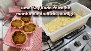 Produção da manhã na doceria 💖🎂🍰