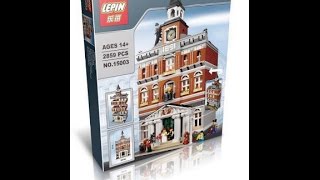 Lepin Town Hall (Lego Replica)