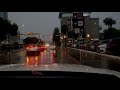 driving in rain 7am