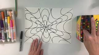 Lines (OP Art)—5th Grade