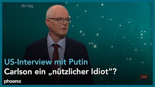 Prof. Andreas Heinemann-Grüder zum US-Interview mit Wladimir Putin