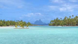 Le Taha'a Lagoon Daytime Timelapse from the beautiful island of Tahaa in French Polynesia