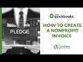 How to Create an Invoice in QuickBooks Online for Nonprofit