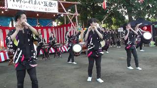 武蔵越生高校 和太鼓部 「青龍」　彩（いろどり）　2019年8月3日