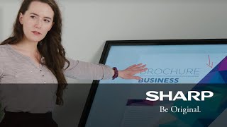 Sharp PN-TH1 range BIG PAD Interactive Displays PN-85TH1 PN-75TH1 PN-65TH1