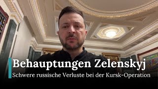 Zelensky berichtet über schwere russische Verluste bei der Kursk | Republic News Deutsch | AH14