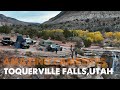 Toquerville Falls/Winter Camping in the Desert/Great Dispersed Camping 4K