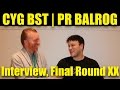 CYG BST | PR BALROG, SFV Interview, Final Round XX, Mar 2017 (TIMESTAMPS BELOW)