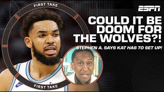 DOOM FOR THE WOLVES?! 👀 Stephen A. says it’s crucial KAT STEPS UP in Game 5! | First Take