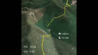 北海道 トムラウシ(2,141m)/活動記録#shorts