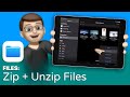 Unzip and Zip Files With Ease on iPad and iPhone