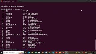 disassembly of code(objdump) in WSL(ubuntu), #disassembly #linux #objdump #ubuntu #programming