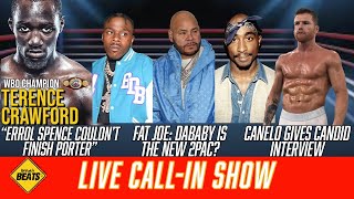 Terence Crawford fires back at critics, Fat Joe: DaBaby is New 2 Pac, Reaction to Canelo Interview
