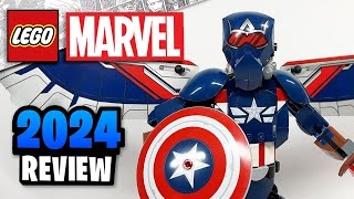 LEGO Marvel New Captain America Construction Figure (76296) - 2024 EARLY Set Review