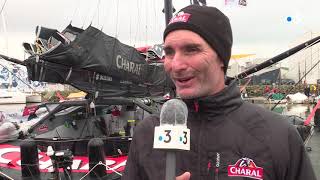 Vendée Globe 2020 : Jérémie Beyou après l'arrivée \