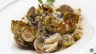 Rice with artichokes and clams by Karlos Arguiñano // Open Kitchen