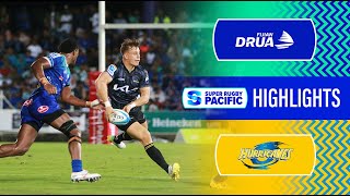 HIGHLIGHTS | FIJIAN DRUA v HURRICANES | Super Rugby Pacific 2024 | Round 9