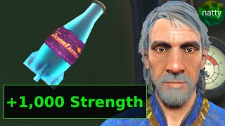 Fallout 4, but Nuka Cola is 1000% Stronger