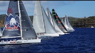 2014 RORC Caribbean 600, start and first leg highlights