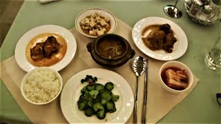 Pyongyang:Ｍeals at the hotel - North Korea 北朝鮮 ホテルでの食事内容(平壌の世界192)