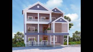 20x40 Modern Look Elevation Design