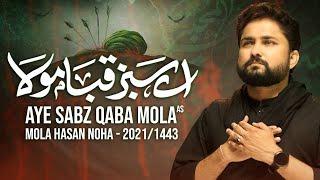 Nohay 2021 | Aye Sabz Qaba Mola | Syed Raza Abbas Zaidi | Imam Hasan Noha - New Noha 2021/1443