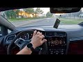 vw golf 7.5 gti stage 2 manual pov drive