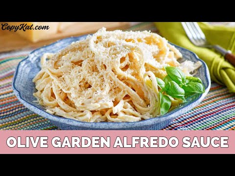 How to Make Olive Garden Alfredo Sauce How to Make Olive Garden Alfredo Sauce