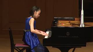 第９回あおによし音楽コンクール奈良　米山奈那　ピアノ小学生5,6年生部門第３位