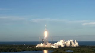WATCH AGAIN: SpaceX Falcon 9 rocket lifts off from the Space Coast