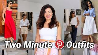 Easy To Restyle Two Minute Pinterest Outfits *Just In Time For Warm Weather*