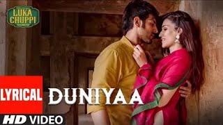 Duniyaa (Full song video) - Luka Chuppi | Kartik Aaryan Kriti Sanon | Akhil