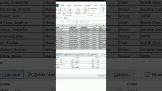 How to Sort Multiple Columns in Excel
