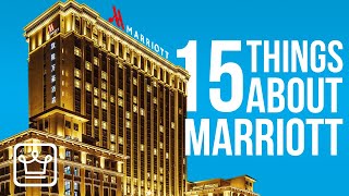 15 Things You Didn't Know About MARRIOTT