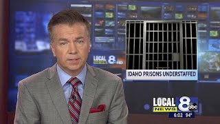 Officials: Major understaffing in Idaho prisons raises risks