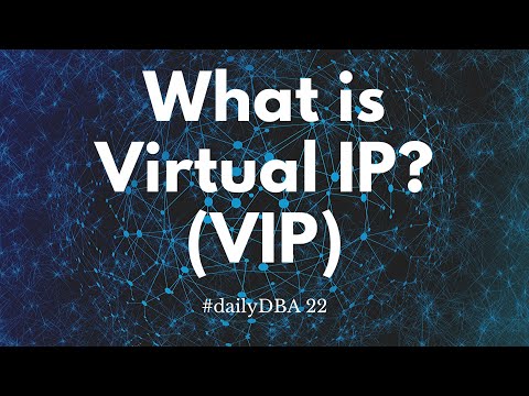 What is Virtual IP (VIP) #dailyDBA 22