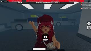 NO HAY MANERA DE QUE ME VAYA SIN ESA CODICIA!! l FLEE THE FACILITY #roblox