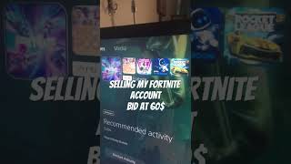 Selling my Fortnite Account￼