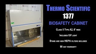 Thermo Scientific 1377 bio safety cabinet (0870W BIO CAB)