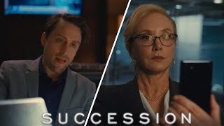 Succession | Gerri and Roman Strategize (3x02 \