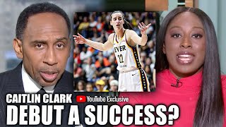 Stephen A. LOVES Caitlin Clark's 'CAPABILITIES' after WNBA debut 🙌 | First Take YouTube Exclusive