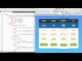 Sexy HTML table 1 intro