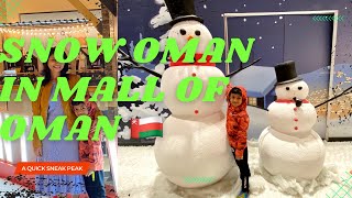 Snow Oman ❄️ ticket price \u0026 timings | Mall of Oman